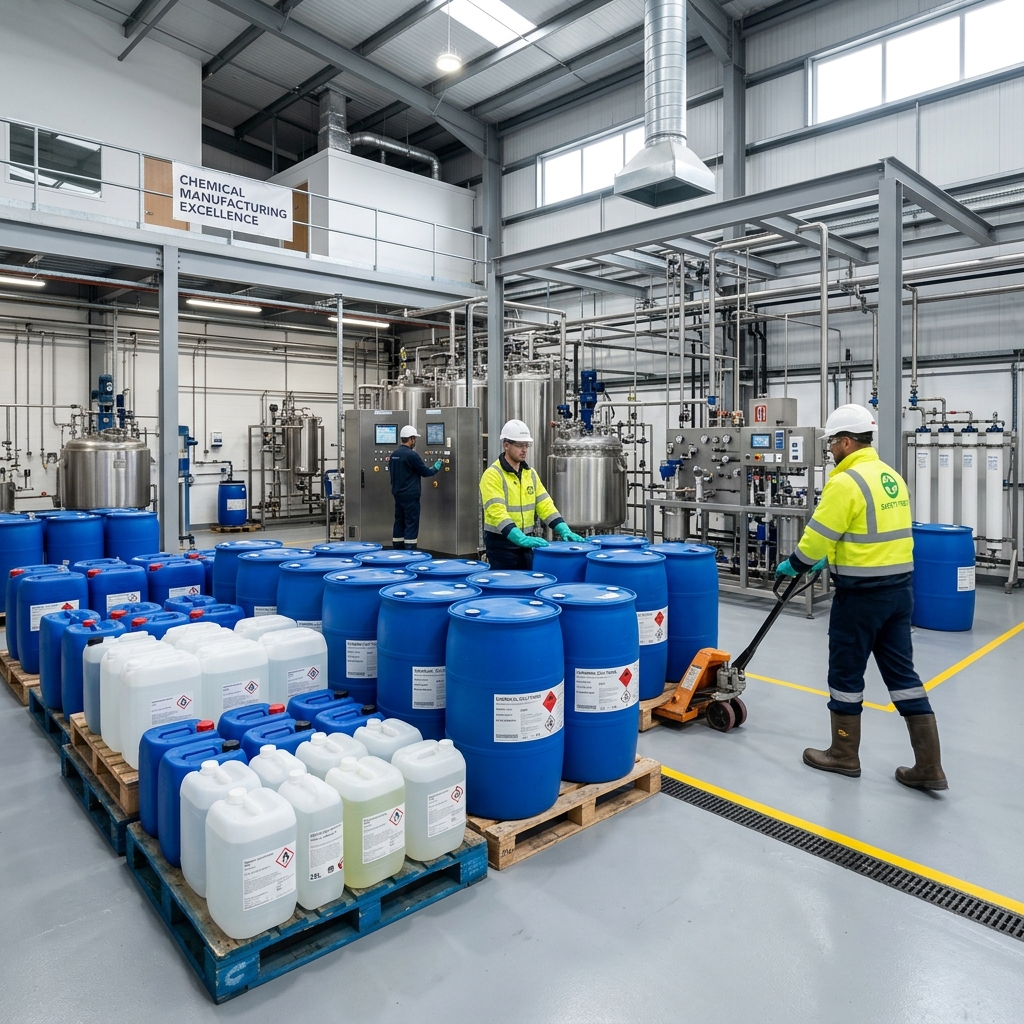 Chemical company packaging Nigeria drums kegs