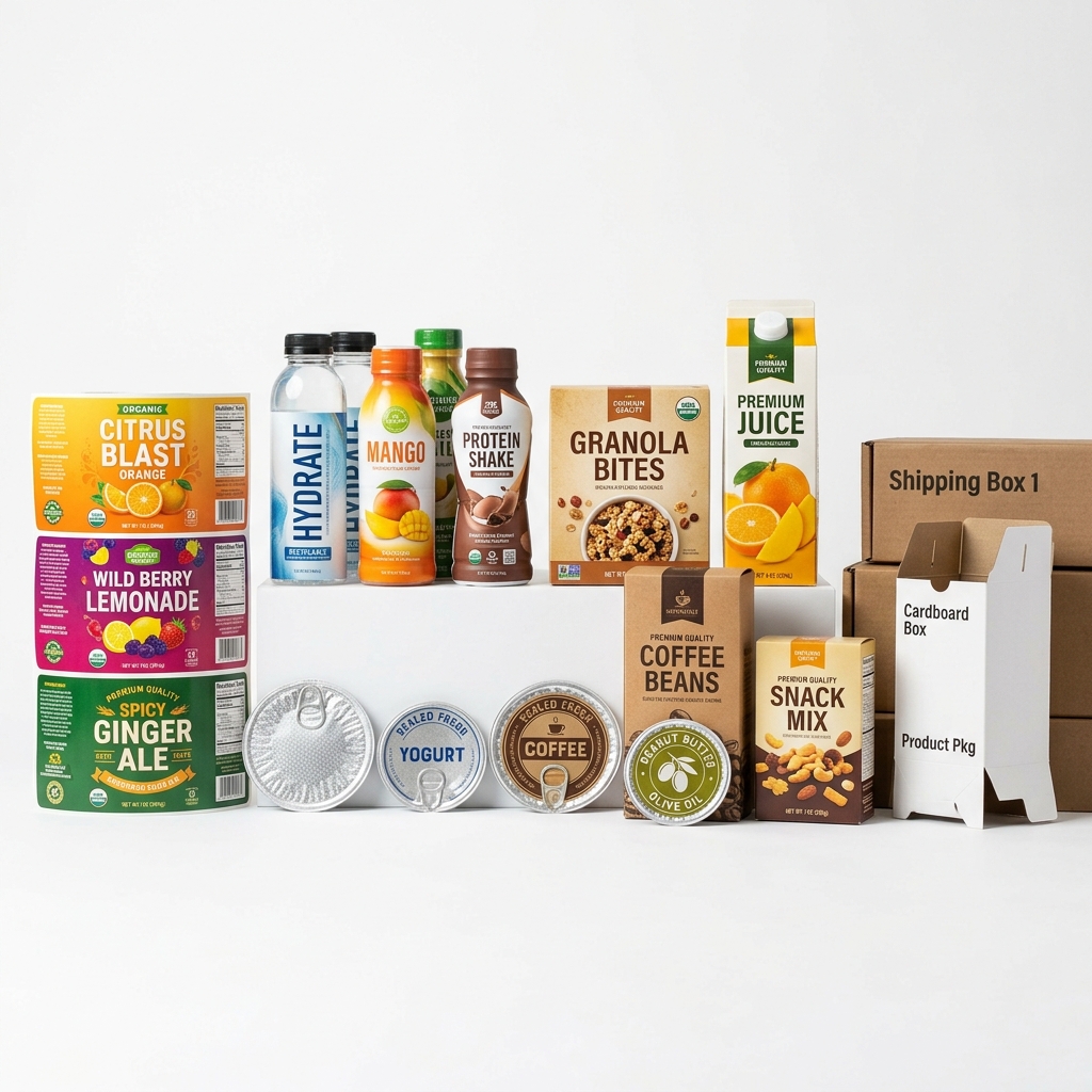 Custom labels, shrink sleeves and foil seals by Procuran Limited Nigeria